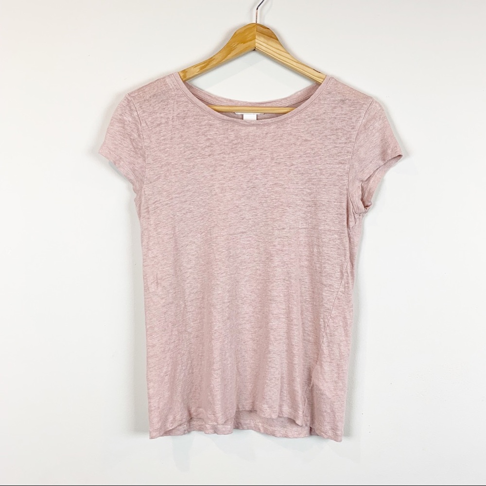 H&M Linen T-Shirt